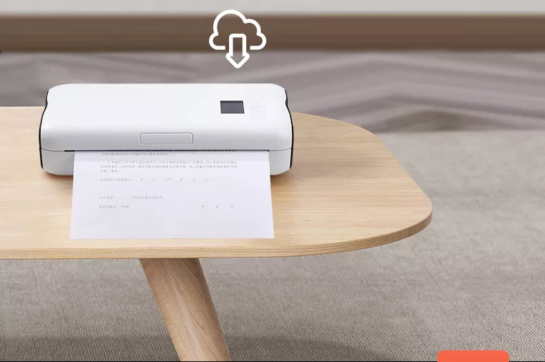 A4BT Thermal Mini Portable Printer Mobile Wireless All-in-one Printers A4 for Small Business