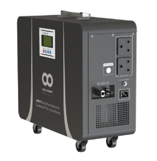 Kool Energy Mobile 1500W Inverter Trolley 100AH Lithium Battery 25.6V - 2 Year Warranty