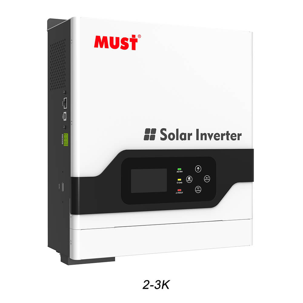 MUST 3KW 60AMP/MPPT Solar Hybrid Inverter | Built in Charger (Identical to Esener 3KW)
