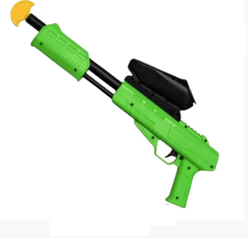 50cal Hopper Fed Paintball Shotgun | Kids Paintball Gun