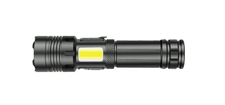 Zartek 1500 LUMEN TORCH WITH SIDE WORKLIGHT – ZA-418