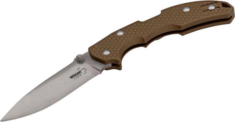 Boker Plus Patriot Gunmetal Knife - Coyote - Security and More