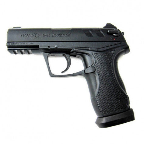 Gamo C15 Blowback Pistol | 4.5mm Bb & Pellet | CO2 Gas Gun