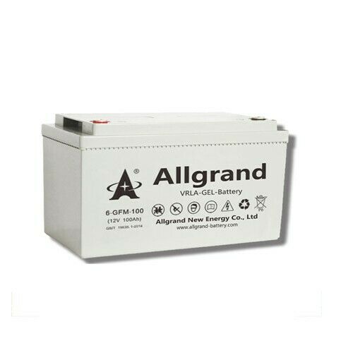 Allgrand 12V 100Ah Gel Battery | Deep Cycle Battery