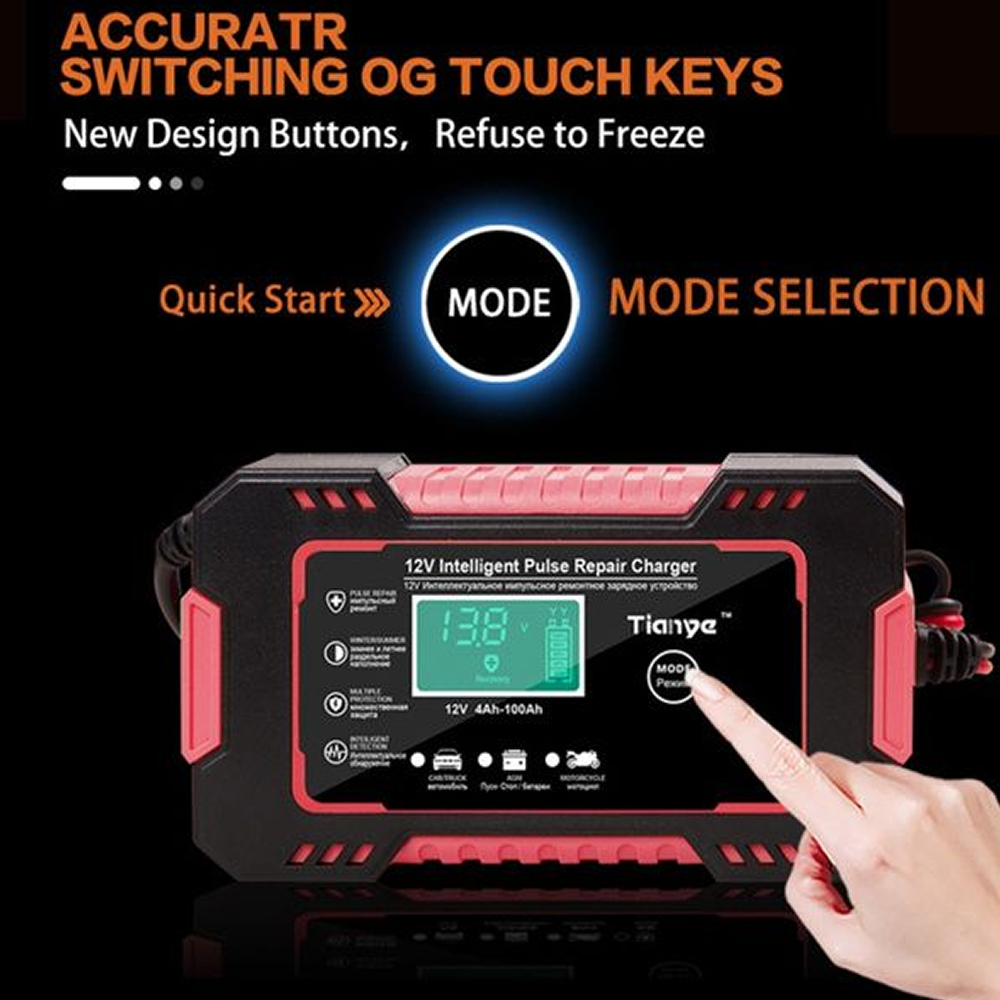 Andowl 12V Intelligent Pulse Repair Charger Q-DP9921