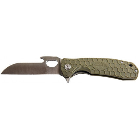 Honey Badger Tong Large Folding Knife - Green