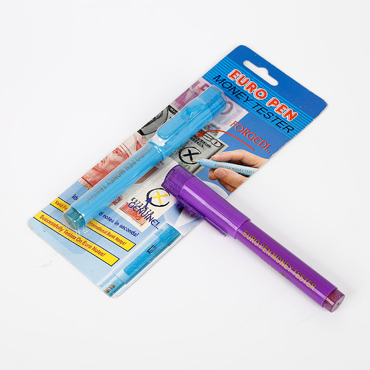 Banknote Money Tester Pen with UV Light- Prevent Accepting Fake Notes