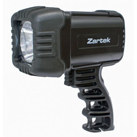 Zartek Spotlight, LED, 500lm, Rechargeable, mains & vehicle charger