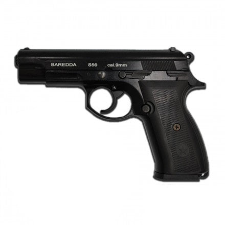 Baredda CZ75 - S56 Black 9mm P.A.K Blank / Pepper Pistol