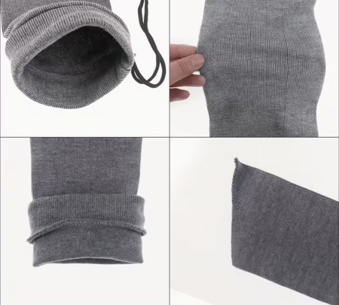 54-inch Elastic Tactical Storage Bag Dustproof Knitted Sleeve Tactical Organizer Sock Case Carrying Bag