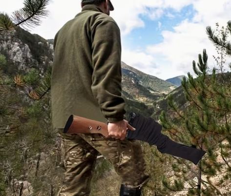 54-inch Elastic Tactical Storage Bag Dustproof Knitted Sleeve Tactical Organizer Sock Case Carrying Bag