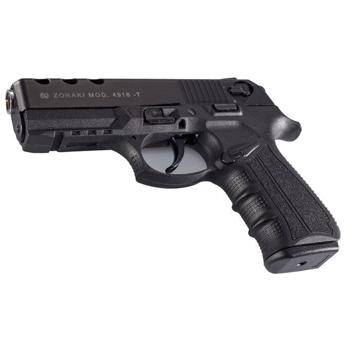 Zoraki 4918 - 9mm pepper/teargas/blanks pistol, black