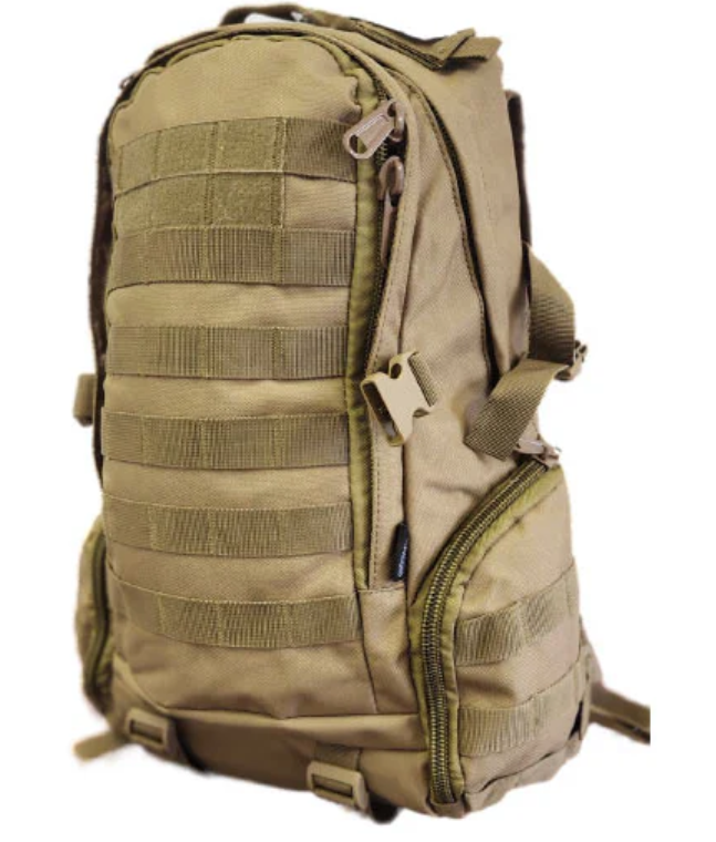 Oxford Military 4 Compartment Backpack - Select Colour