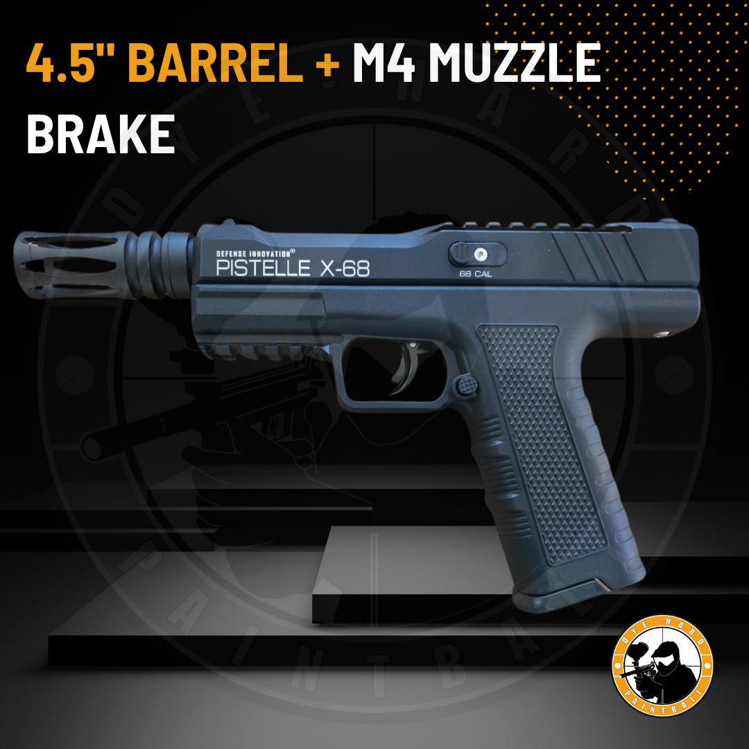 NxWerks Pistelle X-68 Stainless Steel Barrel 4.5in Muzzle Cover