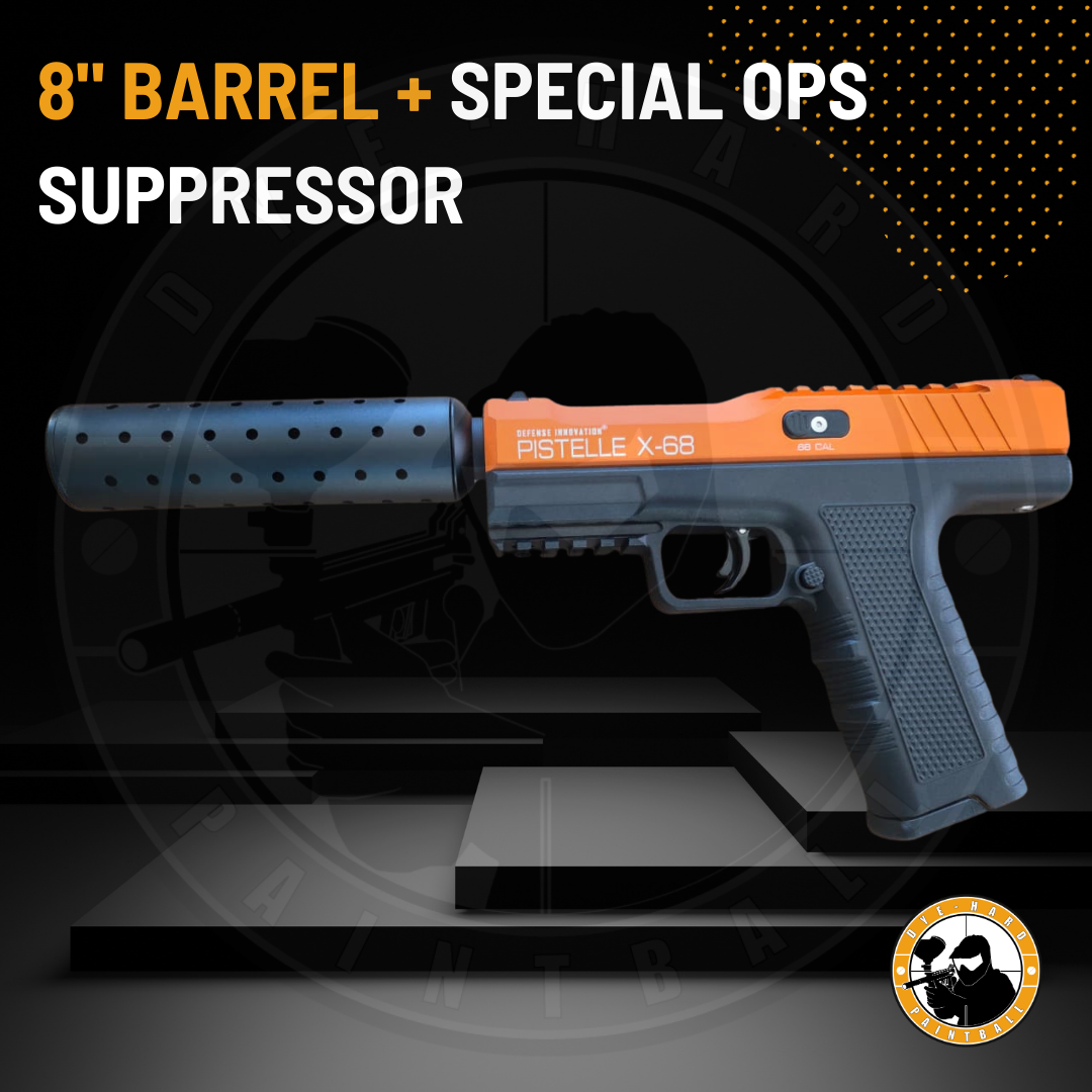 MCS Pistelle X-68 8-inch Aluminum Barrel and Suppressor Kit