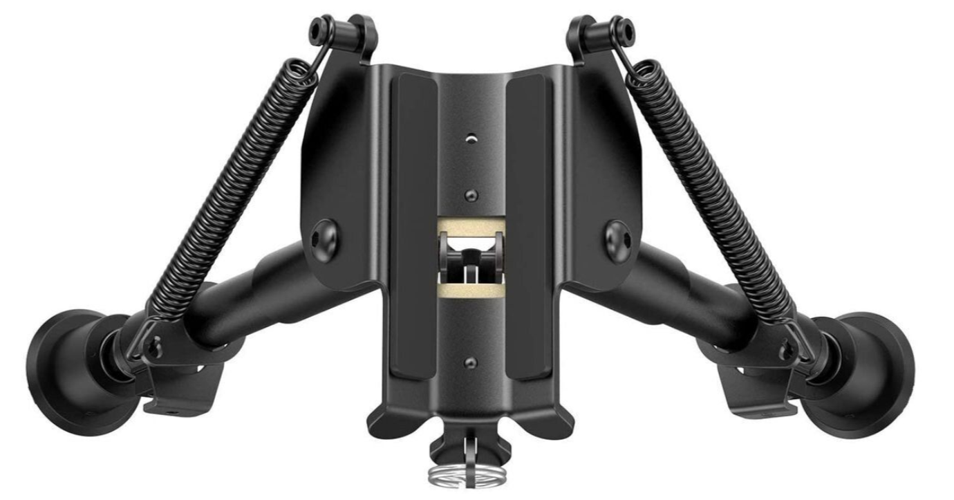 Folding Spring Bipod For Air Rifle | 5.9" to 8.3"