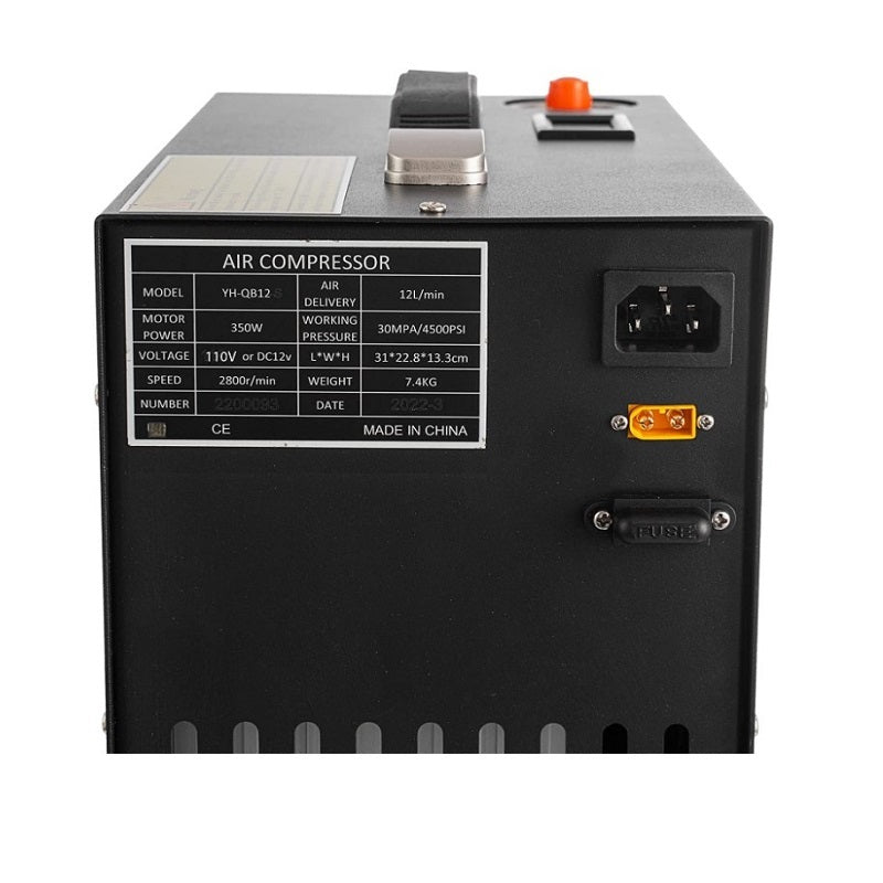 YONG HENG 12V/220V 300BAR Auto- Shutoff PCP Compressor