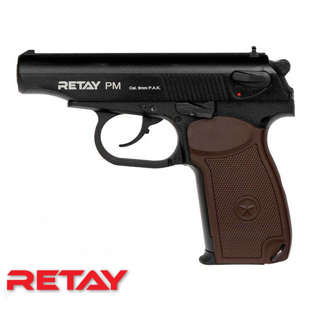 Retay PM Makarov 9mm Blank Pepper Pistol