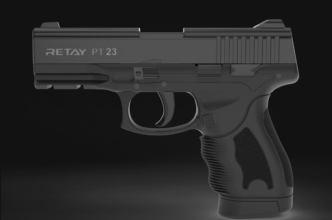 Retay Blank Gun - PT23 Black | Pepper Gun