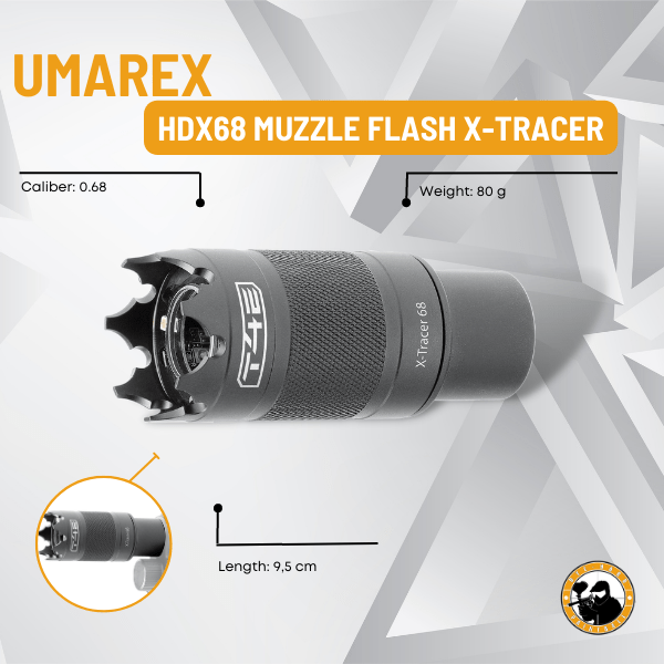 Umarex HDX68 Muzzle Flash X-Tracer LED Tactical Brake