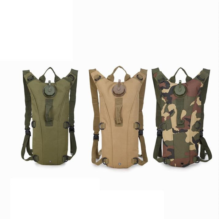 Tactical 3L Hydration Water Bag Pack – Choose Colour