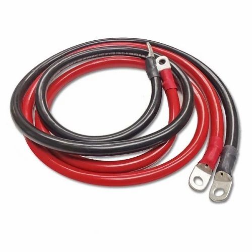 Battery Cable 25mm | 1m Red and 1m Black with Lugs