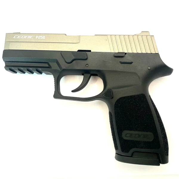 Ceonic P250 9mm Blank Cerakote P.A.K - Smoked Black