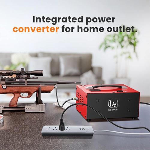 12V/220V Mini Compressor | 250 Bar Fill Pressure | Automatic Cut-Off Gauge