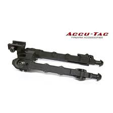 Accu Tac Bipod Adjustable in Black (SR-5QD) OEM