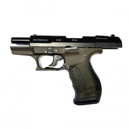 Baredda Z88 9mm Blank Gun (Khaki/Black) | Pepper Gun