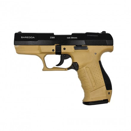 Baredda Z88 9mm Blank Gun (Tan) | Pepper Gun