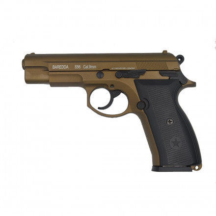 BareddaCZ75 - S56 Bronze 9mm P.A.K Blank / Pepper Pistol