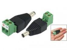 100 X DC Power Jack Connector - Male - Security and More