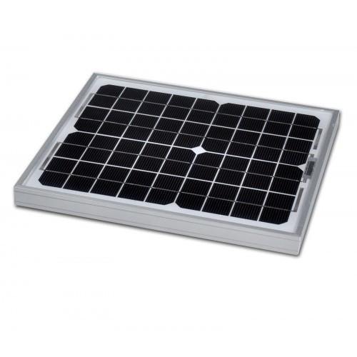 10W SOLAR PANEL | MONOCRYSTALLINE | 255 X 350 X 17MM - Security and More