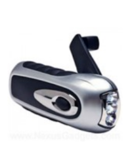 Magic Buddy- Hand Crank Rechargeable Torch
