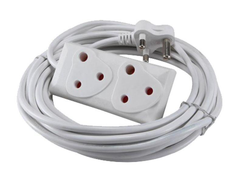15m Extension Cord With A Two-Way Multi-Plug Extension Lead - Security and More