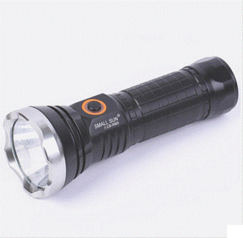 Ultra Bright Small Sun T6 Led Alloy Rechargeable Torch