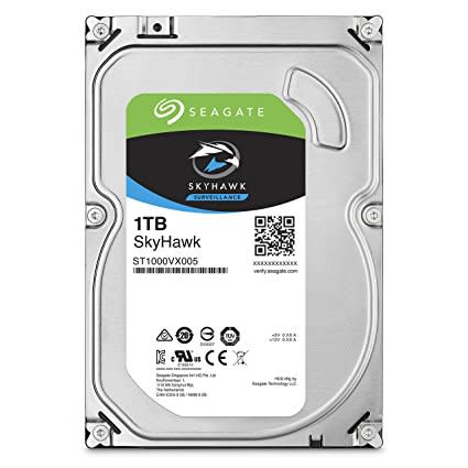 Seagate 1TB 3.5" Skyhawk Surveillance HDD 64mb