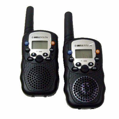 2 Way BellSouth Radio - Walkie Talkie Set of 2 Units - Security and More