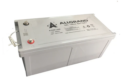 Allgrand 12V 200Ah Gel Battery | Deep Cycle Battery
