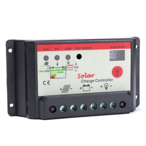 20a Pwm Solar Charge Controller 12/24v - Security and More