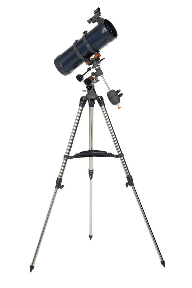 Celestron Astromaster 114EQ + Moon Filter & Smartphone Adapter