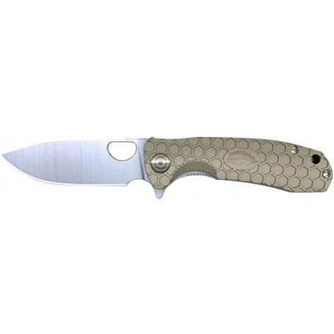 Honey Badger Small Folding Knife - Tan