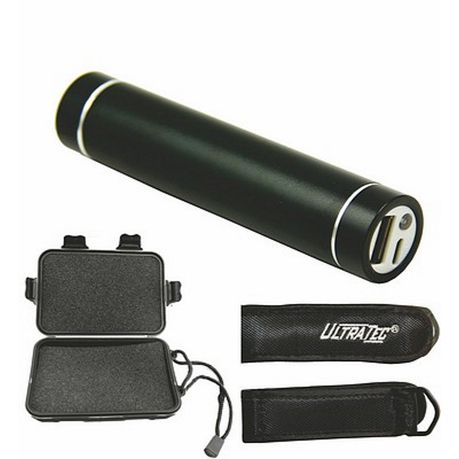 Ultratec Black O.N. Recharge 100L LPB Flashlight/P-Bank Box Pack - Ms7422