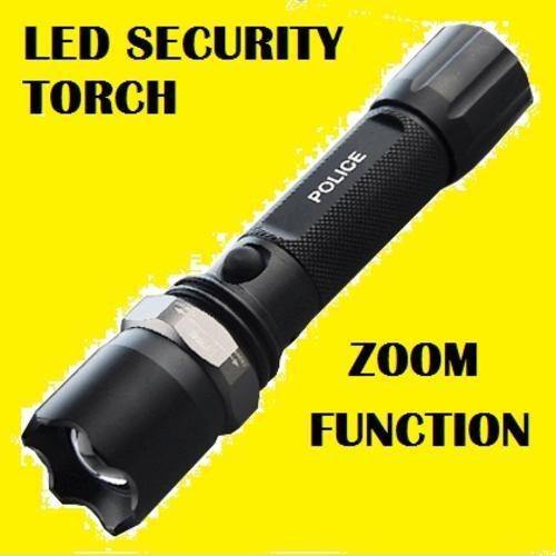 500 LUMEN RE-CHARGEABLE SECURITY TORCH POLICE- NOW REDUCED! - Security and More