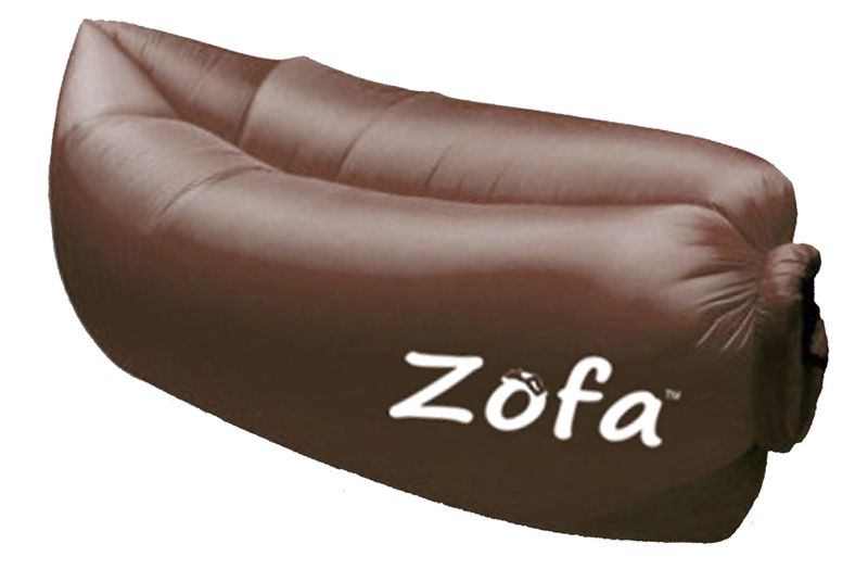 Zofa Air Inflatable Sofa - Coffee Brown