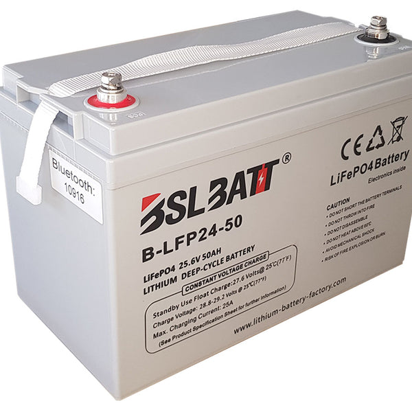 Batterie lithium-ion à cycle profond 12v 50AH - BSLBATT®