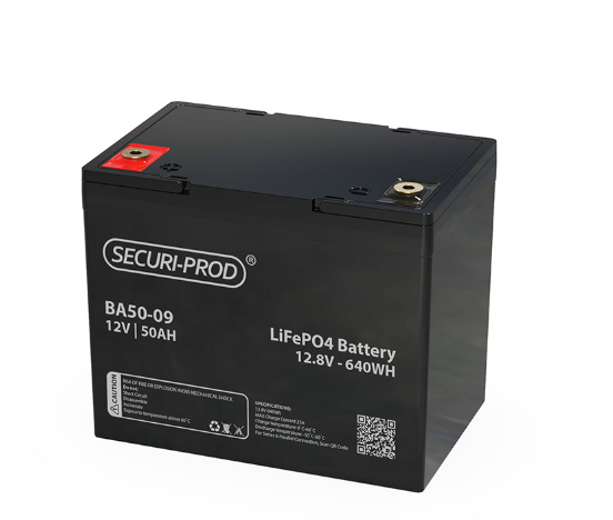 Deep Cycle Battery Lithium 12.8V 50AH Lithium Securi-Prod