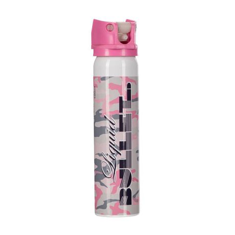 Pink 100ml Liquid Bullet Pepper Spray Including Pouch- Direct Stream