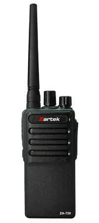 Zartek ZA-720 two-way radio, UHF handheld transceiver
